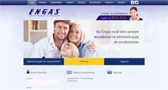Desktop Screenshot of engas.com.br